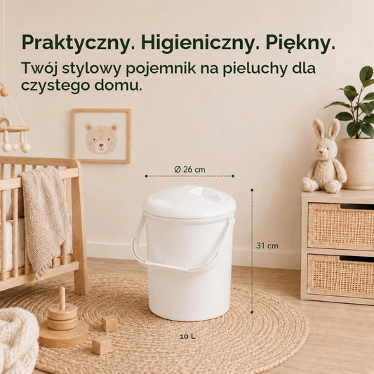 ROTHO BABYDESIGN használt pelenkatároló 10l