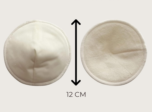 MOM'S PADS bambusz szoptatóbetétek, 14 db + mosózsák, kozmetikai táska