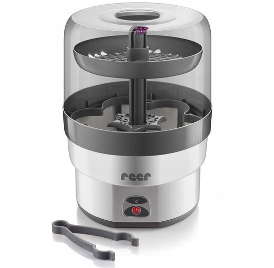 REER VapoMax PARNÍ STERILIZÁTOR na 6 lahví + kleště