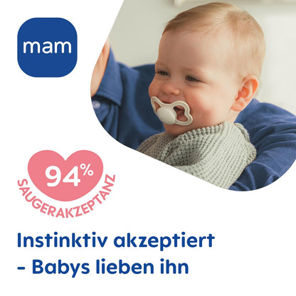 MAM Supreme smoczek uspokajający silikonowy x2 16m+ – zdjęcie produktu 2