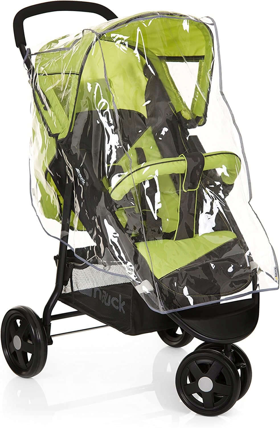 HAUCK folia przeciwdeszczowa Hauck Shopper, przezroczysta osłona przeciwdeszczowa do wózka