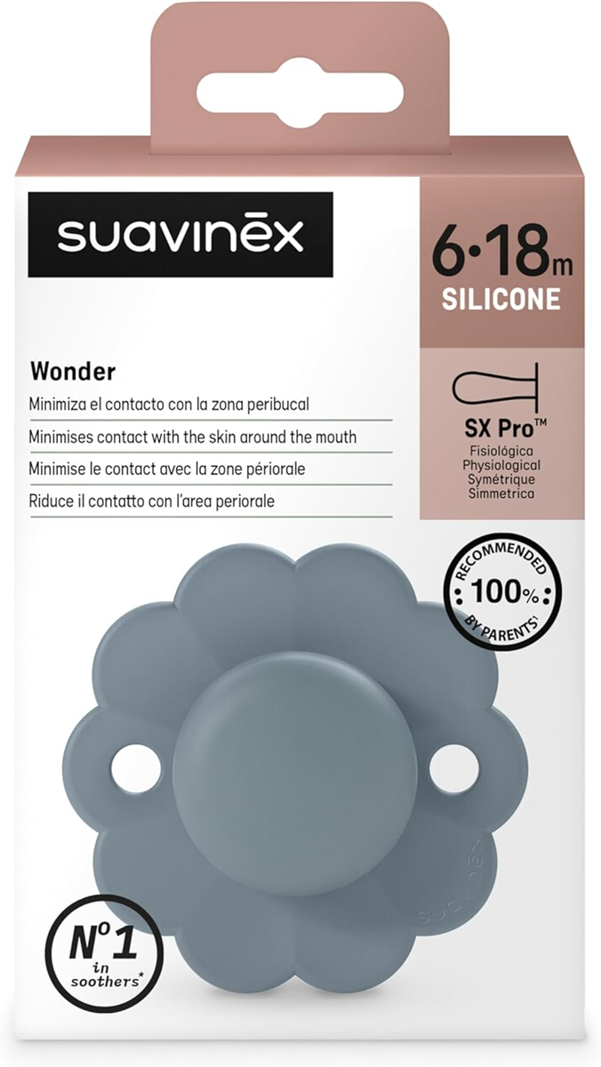 SUAVINEX Wonder Beruhigungssauger 6-18 Monate Silikon SX PRO