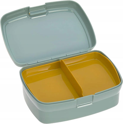 LASSIG lunch box with removable snack tray, 460 ml