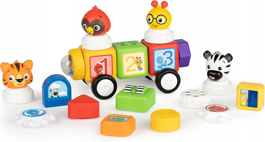 BABY EINSTEIN Connectables Click & Create mágneses építőkockák 20 darab