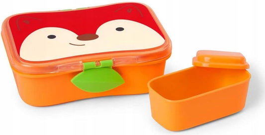 SKIP HOP Zoo Lunch Kit - Foxbreakfast bag + snack boxage 3 l+colour red/orangewidth 12.5 cm, length 17 cm