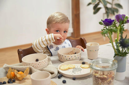 LASSIG plato Little Water de melamina Cisne Pequeño