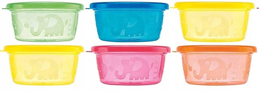 NUBY contenitori per snack 6x300