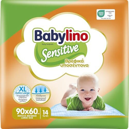 Babylino Sensitive pelenkázóalátét 90 x 60 cm x14
