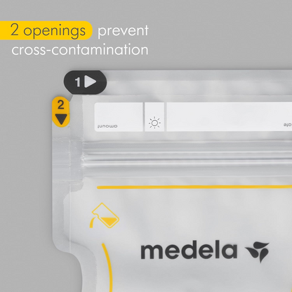 MEDELA Bolsas Easy Pour para almacenamiento de leche materna 50 unidades