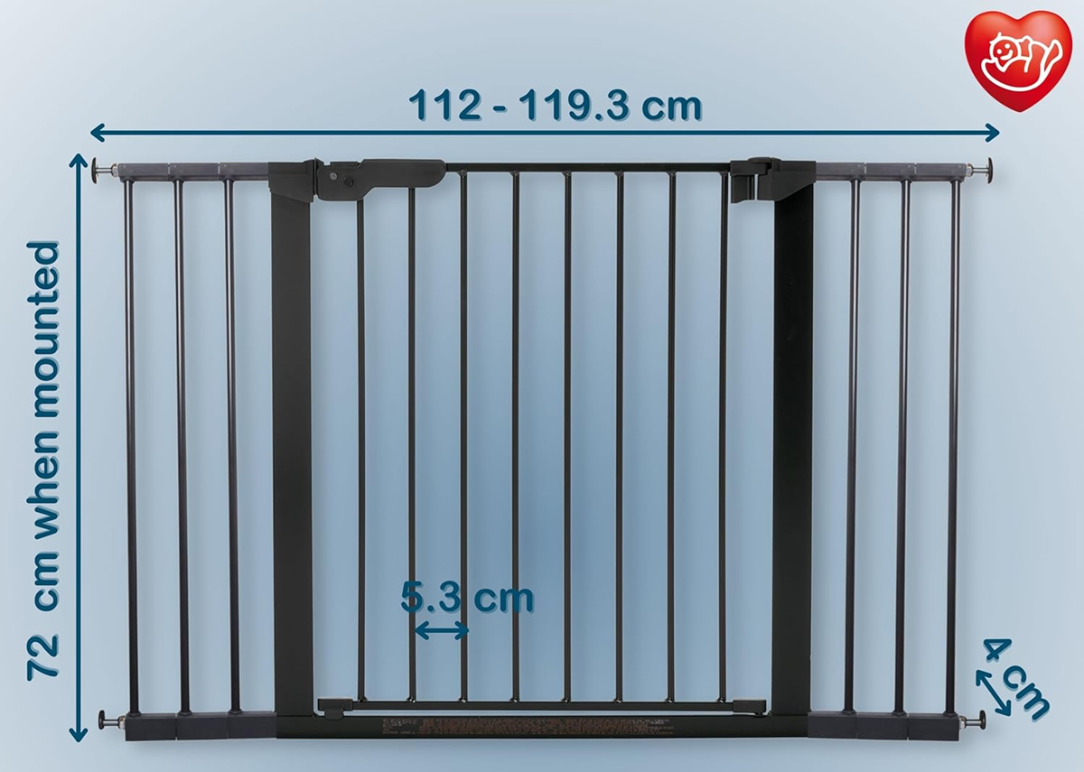 BABY DAN PREMIERE traphekje zonder boren te monteren 112-119,3