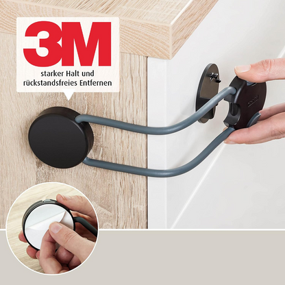 REER Multi-Sicherung blocare pentru dulapuri și sertare 23 cm