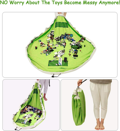 BELLESTYLE Spielmatte Spielzeugtasche 150cm