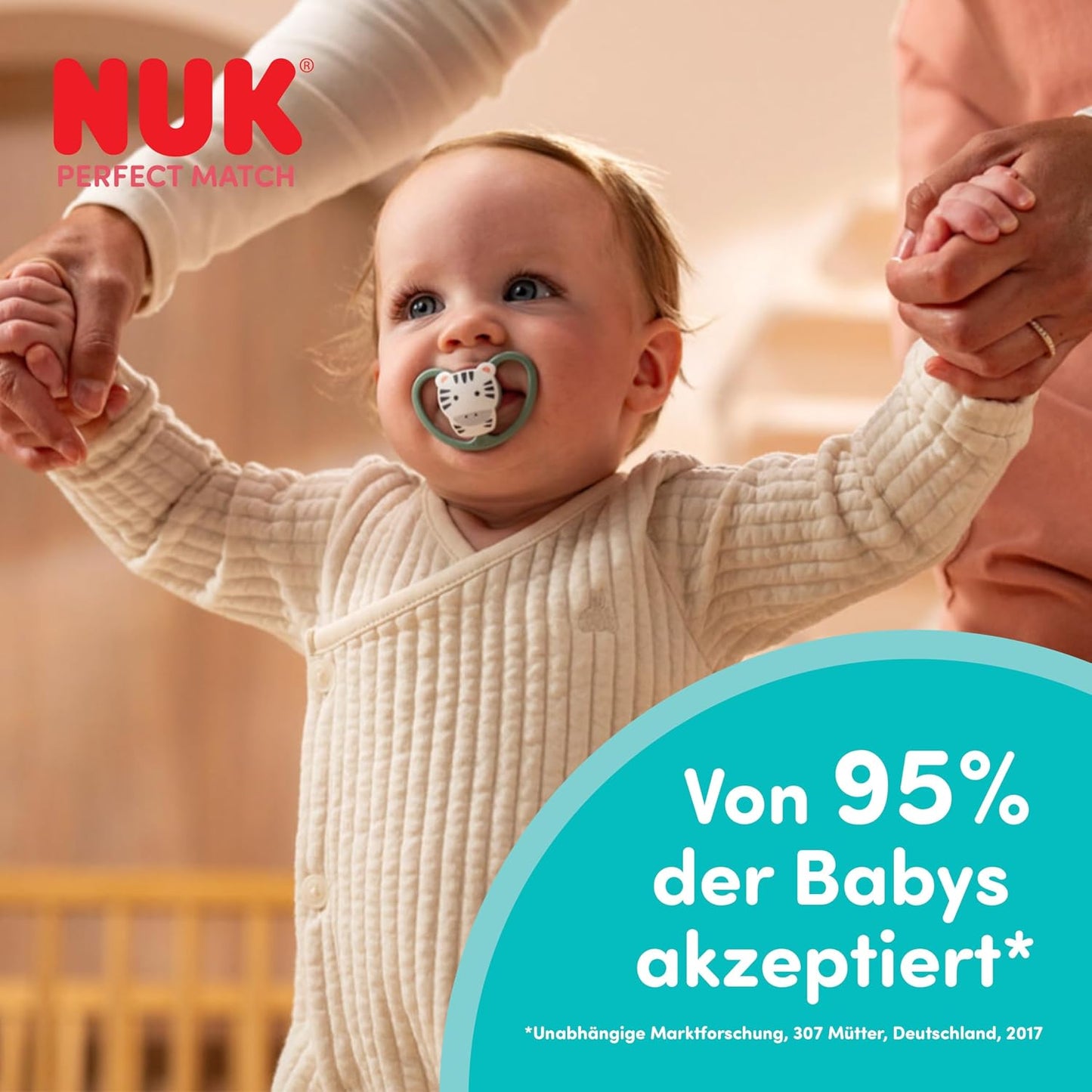 NUK Perfect Match Air nyugtatócumi 6-18 hó x2 DISNEY