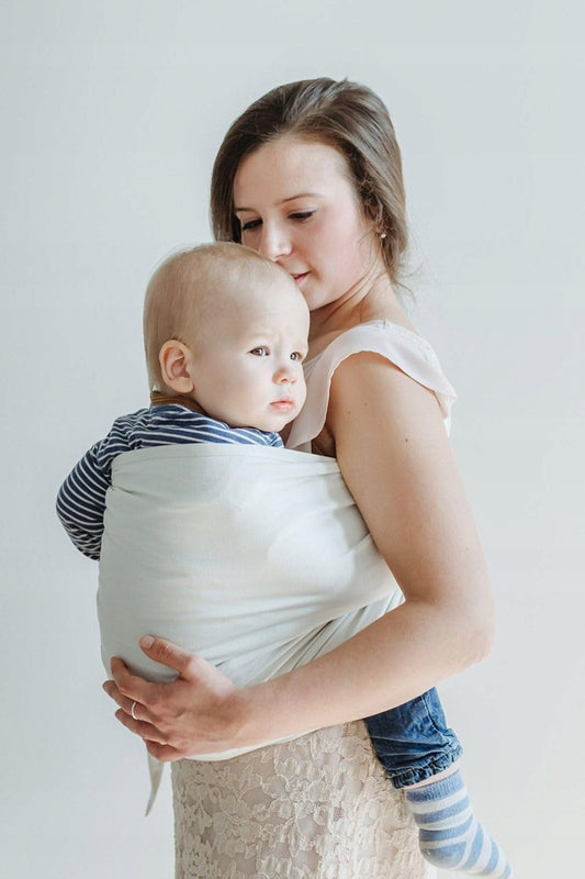 SHABANY fascia ad anelli per portare il bambino COTONE BIOLOGICO