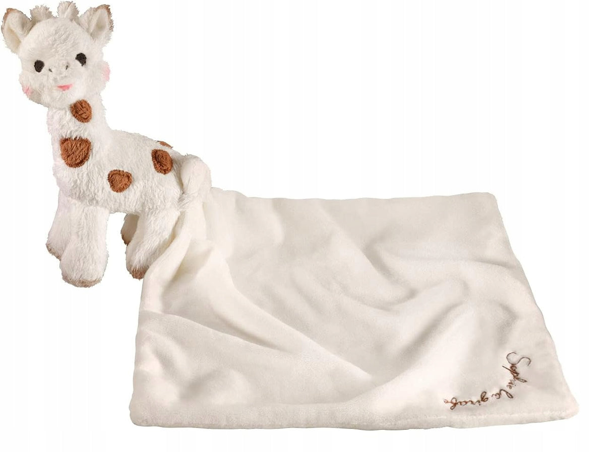 SOPHIE LA GIRAFE mazlící dečka 23 x 23 cm