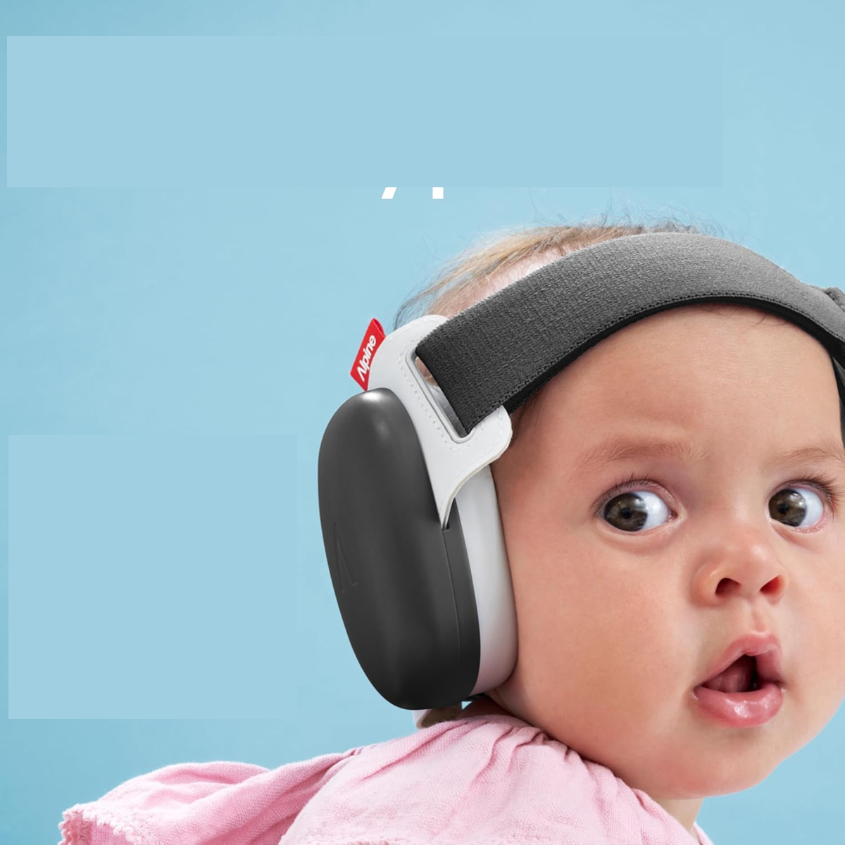 ALPINE Muffy Baby casque antibruit pour enfants 12 m+ 24dB + étui