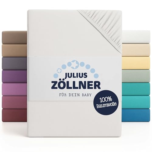 Julius Zöllner fehér gumis jersey lepedő 50x100 cm