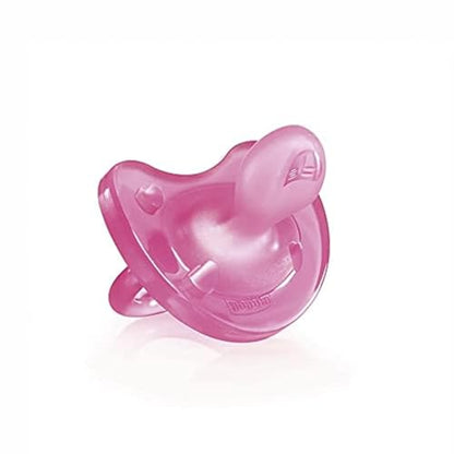 Chicco Physioforma Soft rózsaszín szilikon cumi 0-6 hó