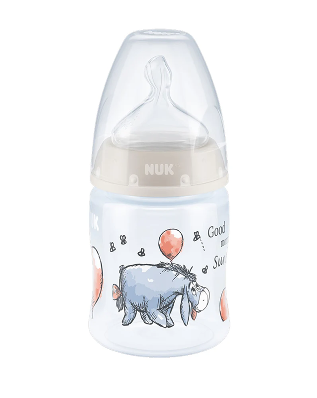 NUK First Choice+ LAHEV 150 ml 0-6 m ukazatel teploty OSLÍK