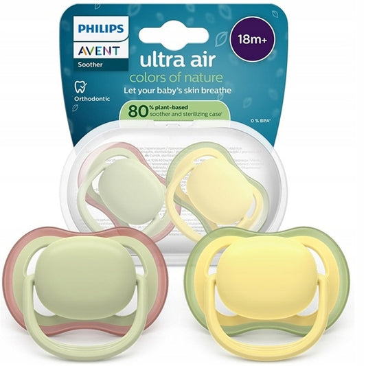 PHILIPS AVENT Ultra Air succhietti x 2 18 mesi+