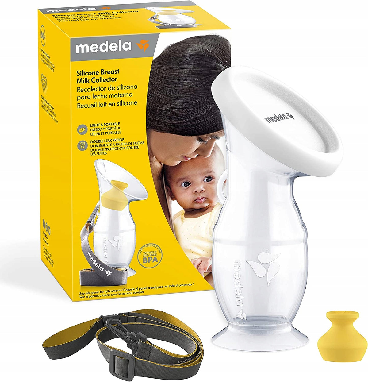 MEDELAsilicone milk collectoruniversal sizeBPA freeGood, new condition, replacement packaging available