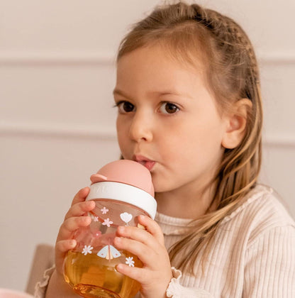 MEPAL Straw Cup kubek niekapek ze słomką  9 m+ 300 ml ŁĄKA