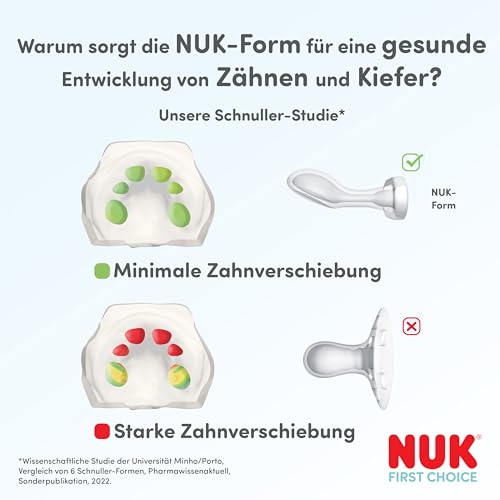NUK First Choice Classic pacifier 18-36m x2