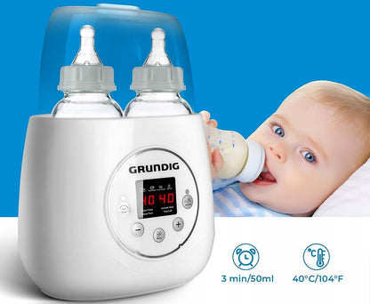 GRUNDIG 3v1 odmrazovač, ohrievač, sterilizátor