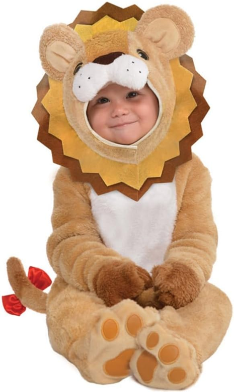 AMSCAN Little Roar pluszowy kostium dla dzieci 0-6 m 68 cm LEW