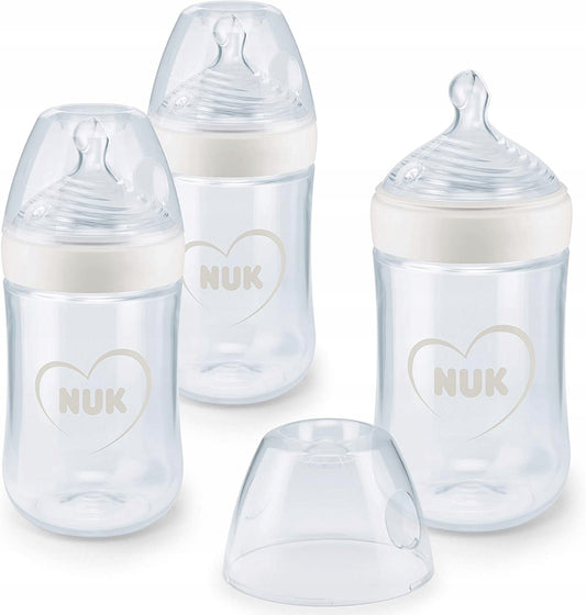 NUK Nature Sense sada lahví 3x, věk 6-18 m