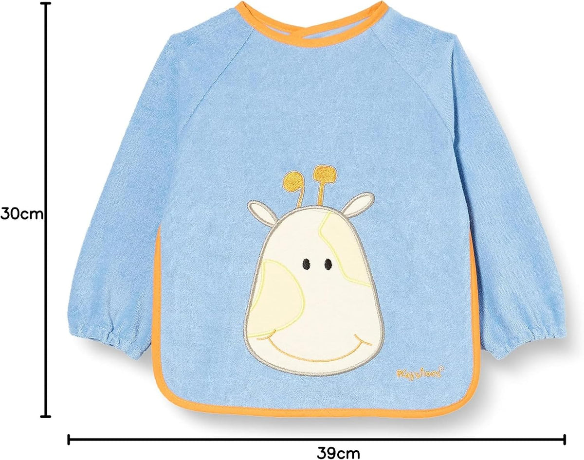 PLAYSHOES hosszú ujjú előke kötény 9m+