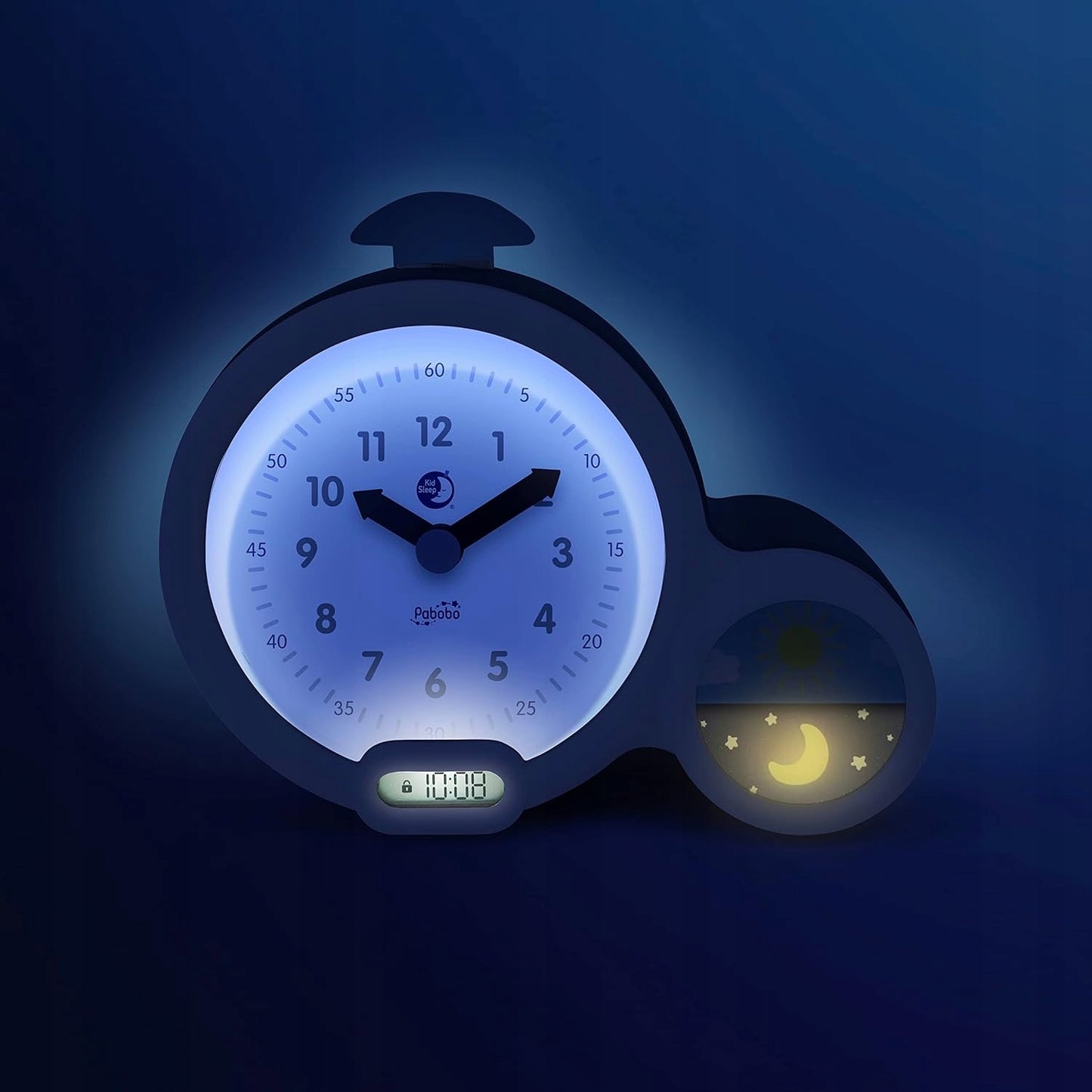 PABOBO Kid'Sleep BUDZIK EDUKACYJNY różowy