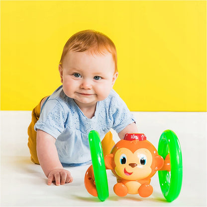 BRIGHT STARTS scimmietta ROLL&GLOW luce suono
