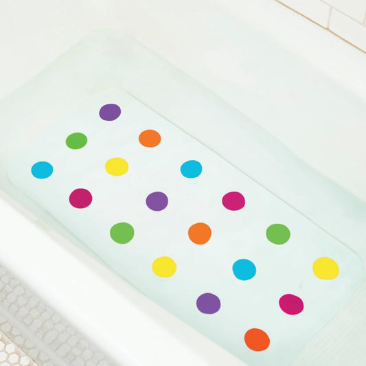 MUNCHKIN Dots rubber non-slip bath mat 36 x 77 cm