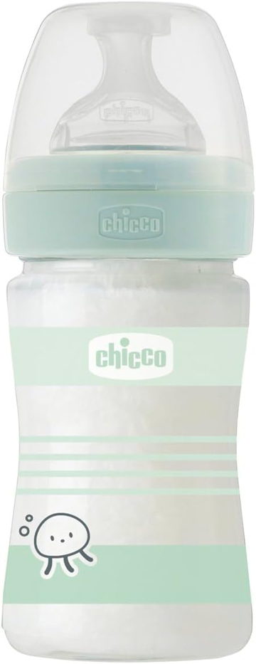 CHICCO biberon Well Being 0m+ 150ml VERRE