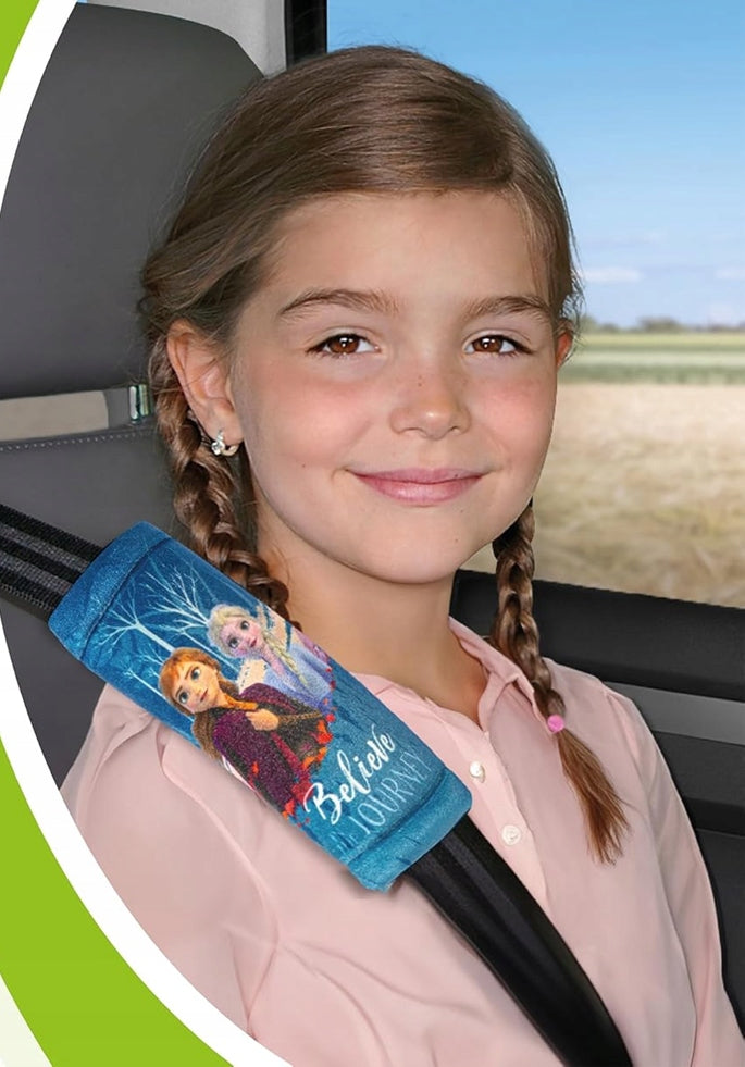 DISNEY Frozen II cuscino protezione per cintura seggiolino auto ELSA e ANNA