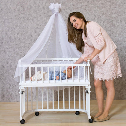 BABYBAY fékezhető, forgatható kerekek kiságyhoz, 4 darab