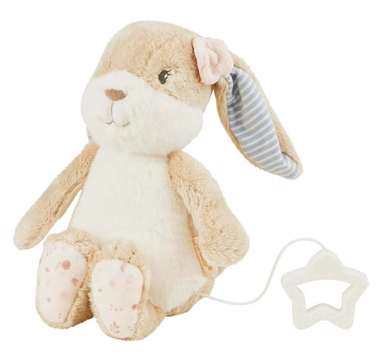 STERNTALER przytulanka z pozytywką La-Le-Lu zając HANNI 22 cm, beżowo-biały króliczek dla niemowląt