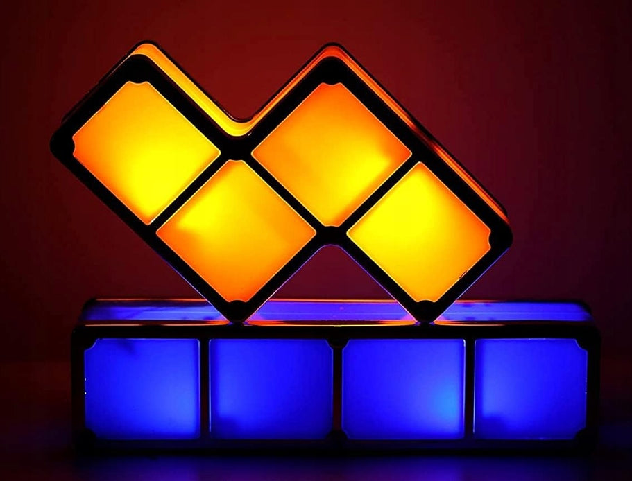 JUSTUP The Magic Block LED éjjeli lámpa 7 elem 7 szín TETRIS