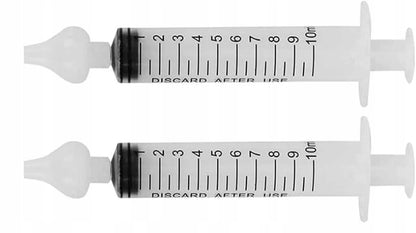 BABY AGE irygator strzykawki do nosa 2 sztuki 10ml
