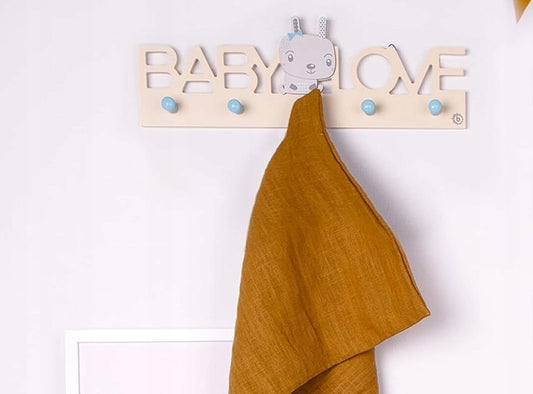 BIECO Baby Love fa akasztó 5 kampóval, NYUSZI