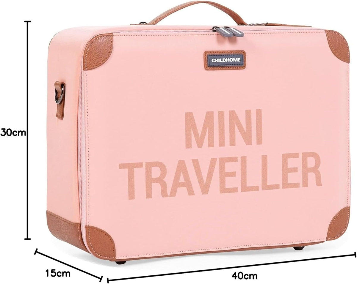 CHILDHOME Mini Traveller nejlon gyerek bőrönd 30 40 db 15 db cm
