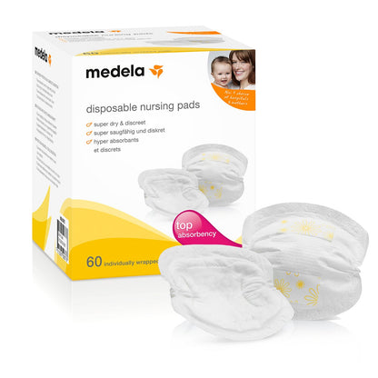MEDELA Safe&Dry szoptatási betétek 60 db SUPER