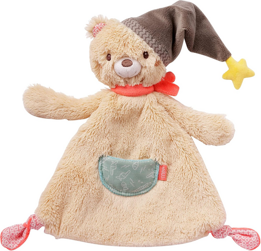 FEHN Bruno Bear comforter cuddly toy