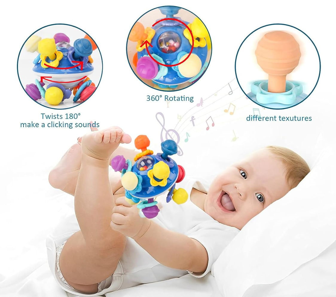CESTAMOR Ufosensory toyage 10 m+multicolouredwidth 9 cm, height 7 cmMaterials ABS, siliconeBPA-freenew