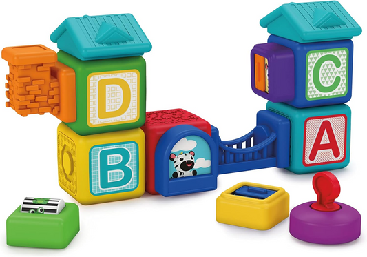 BABY EINSTEIN Connectables Bridge & Learn Magnetbausteine, 15 Teile