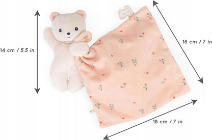 KALOO plüssmackó takaróval ölelgetéshez 18 cm