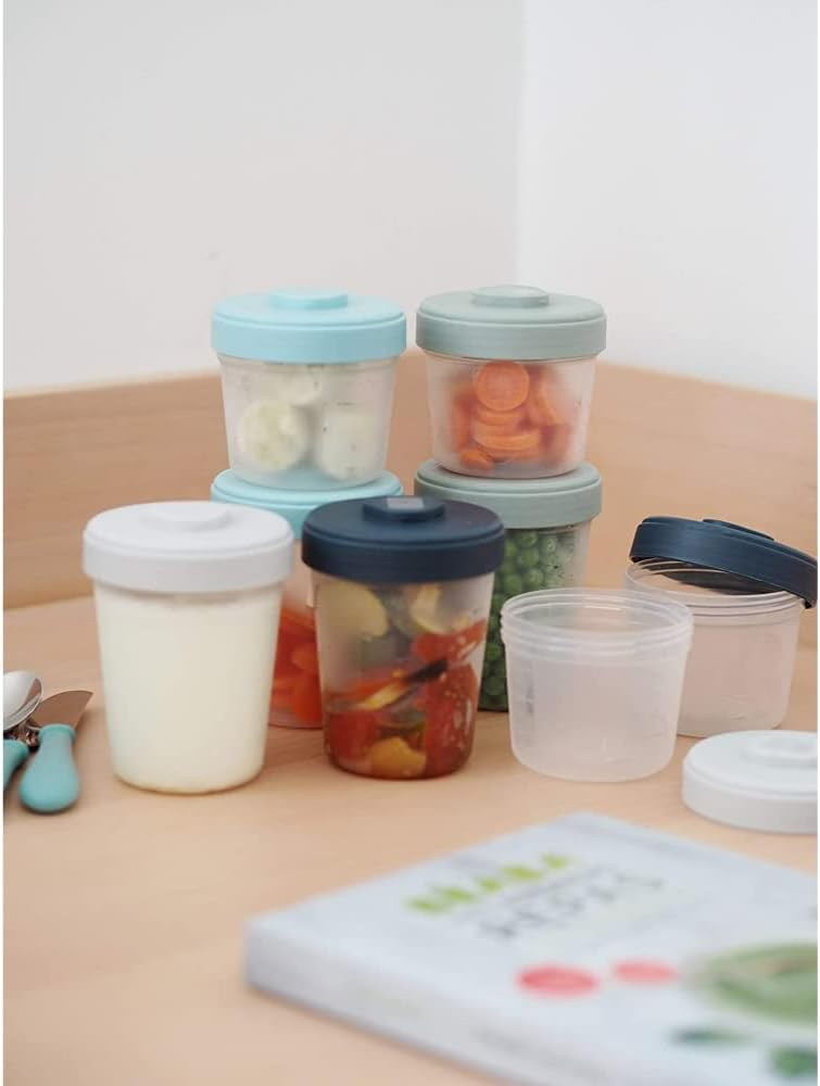 Set di stoviglie in silicone BEABA con ventosa