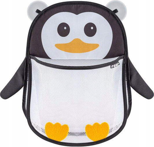 REER MyHappyPingu netorganizer voor badspeelgoed met zuignappen PINGUÏN