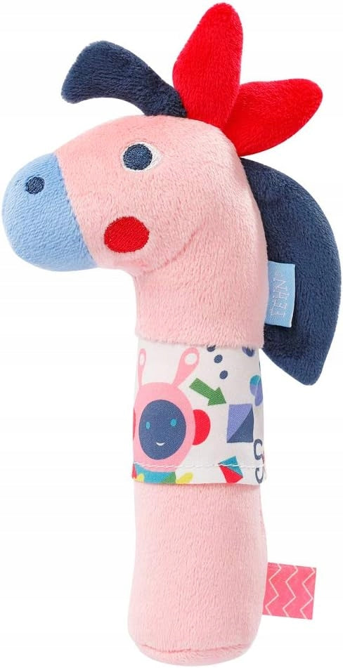 FEHN wheel" toy with squeaker and rattle
